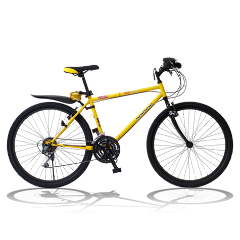 販売終了】CROSS yellow 26インチ折りたたみ自転車 - DOPPELGANGER 