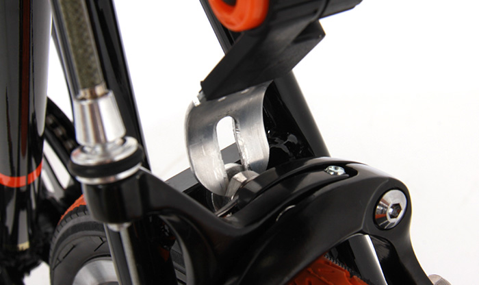 DMS107-WH ロードバイク・クロスバイク用マッドガードセット 各部特徴画像