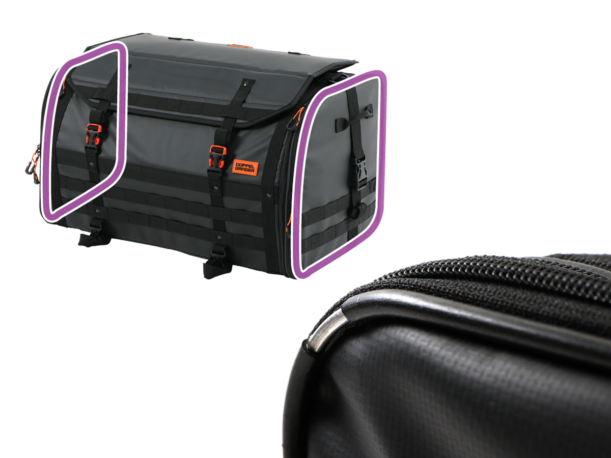 DBT523-BK キャンプツーリングシートバッグ 主な特徴の補足
