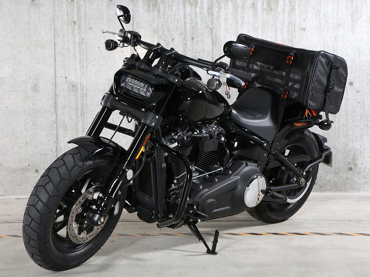 国内正規総代理店アイテム ツーリングバッグ 20L 可変式 バイク キャンプ シートバッグ 黒 1545